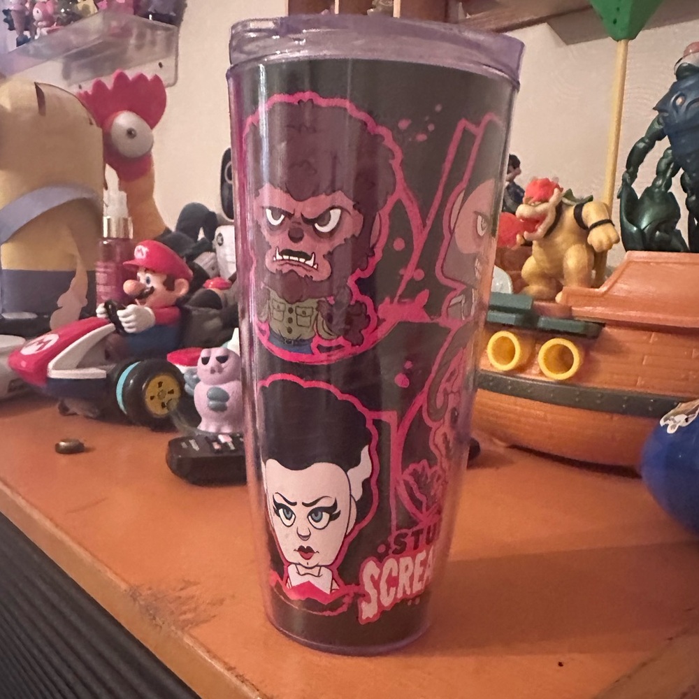 Studio Screamers Character-Themed Tumbler with Lid